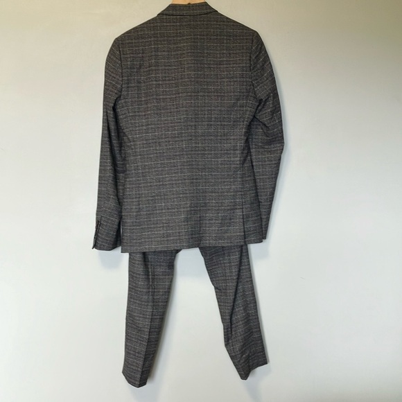 Paisley & Gray Checkered Suit 36R W32 L32 - Picture 8 of 11